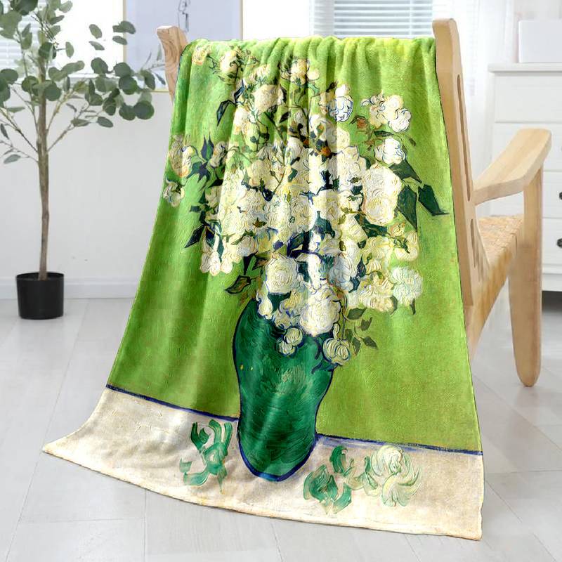 T017 Flannel Blanket for Bed, Couch, Recliner & Travel - All-Season Comfort, -Pilling, Suitable for Adults and Teens