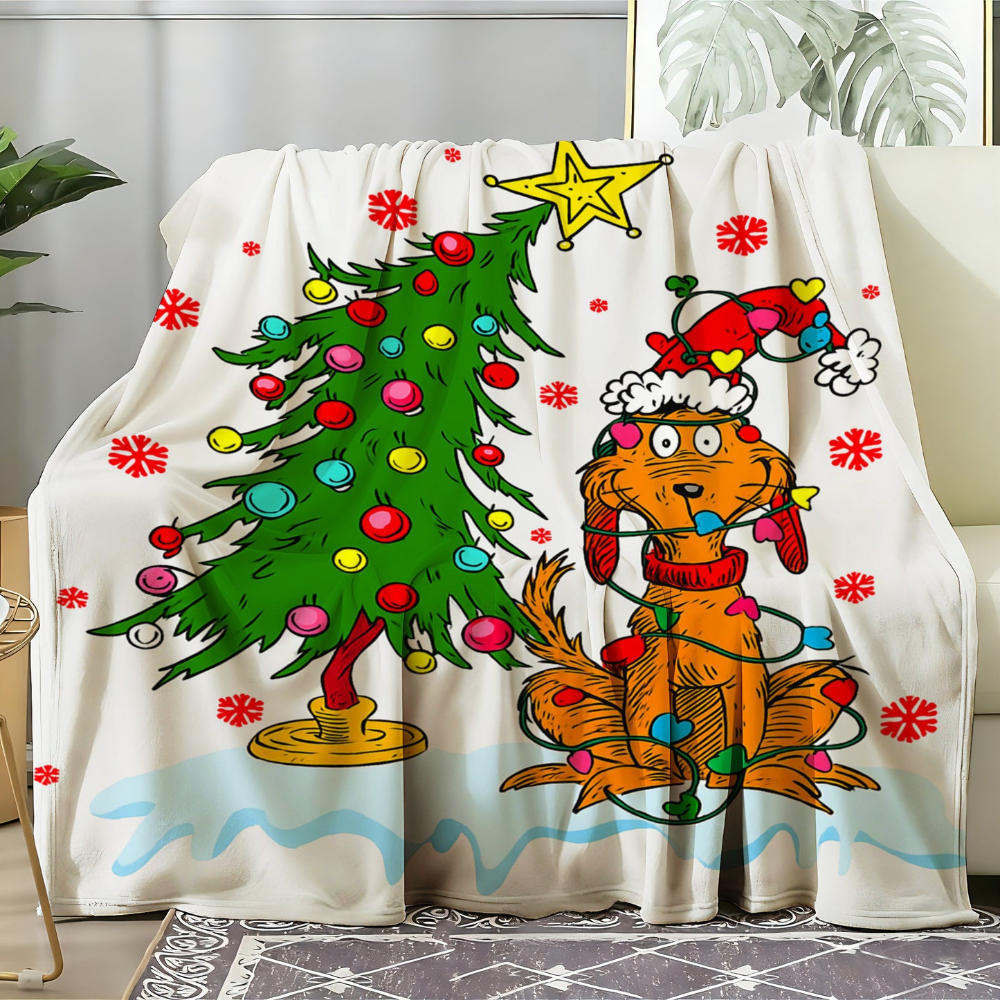 T079 Flannel Blanket for Bed, Couch, Recliner & Travel - All-Season Comfort, -Pilling, Suitable for Adults and Teens