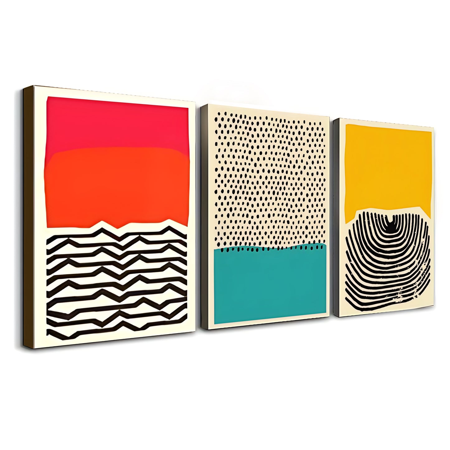 F003Triptych Canvas – High-Quality Wall Art | Perfect for Living Room & Home Décor
