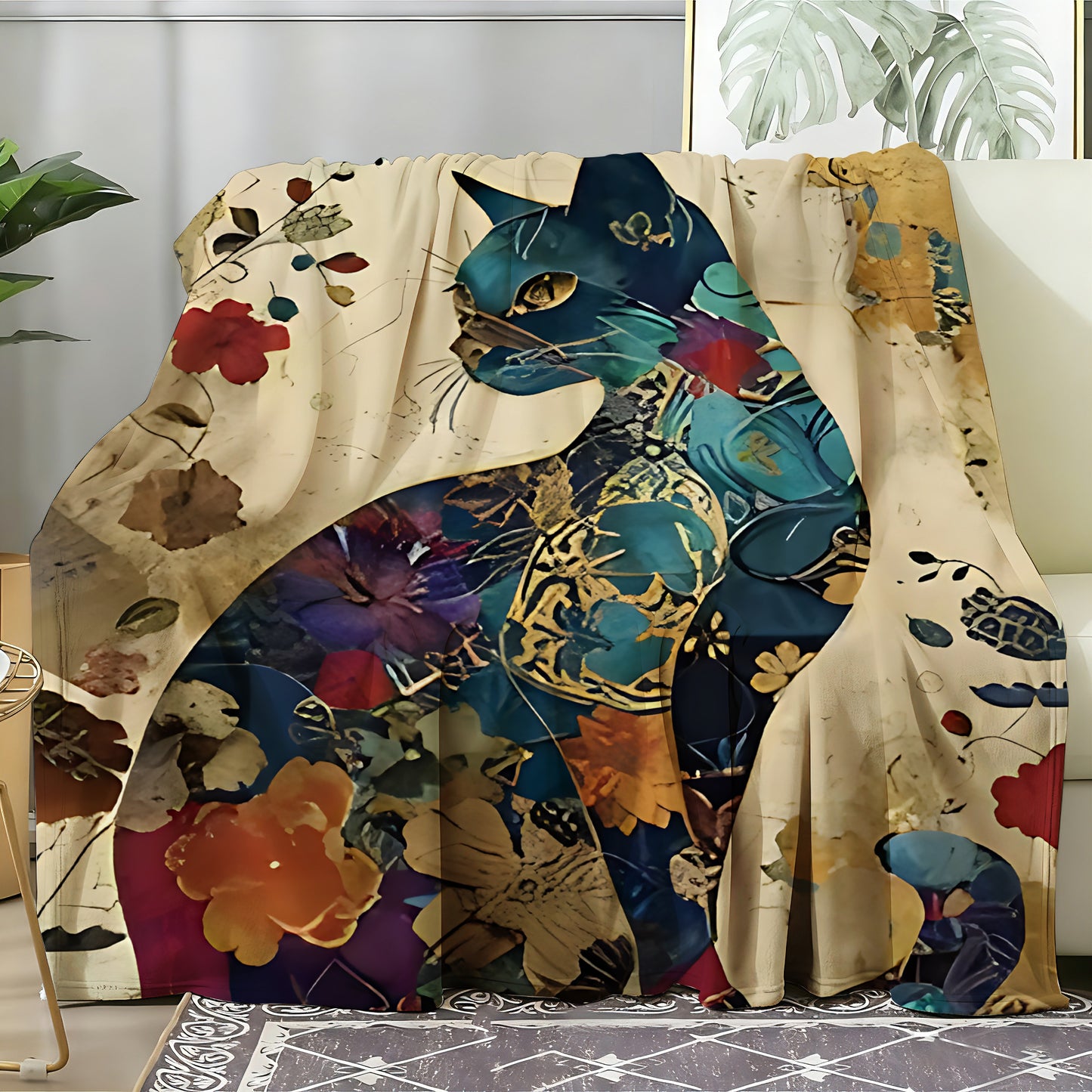 T087 Flannel Blanket for Bed, Couch, Recliner & Travel - All-Season Comfort, -Pilling, Suitable for Adults and Teens