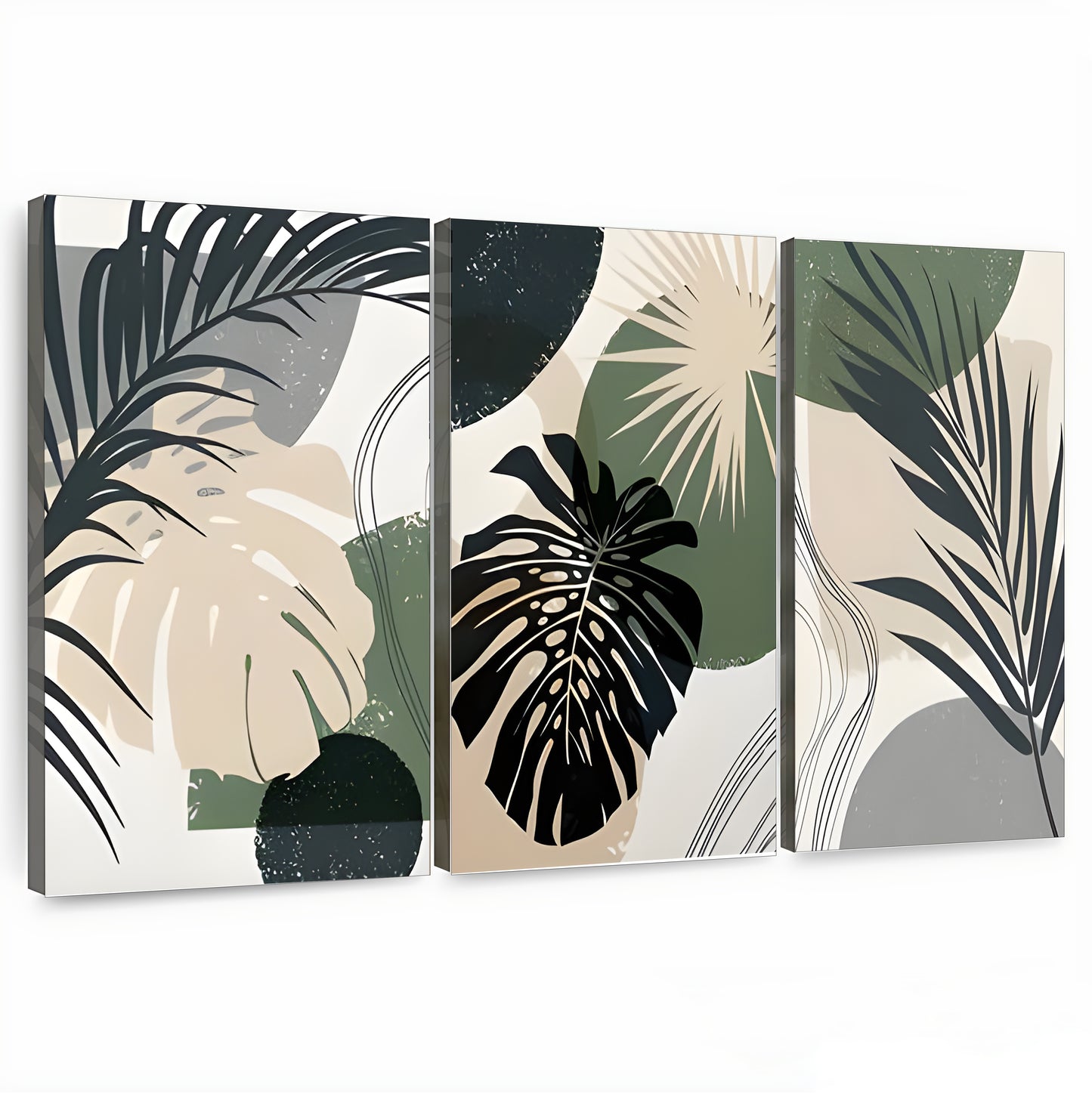 F016 Triptych Canvas – High-Quality Wall Art | Perfect for Living Room & Home Décor
