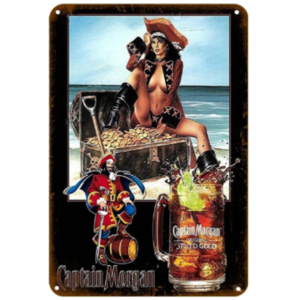 8x12 Funny Bar Metal Sign – Tin Wall Art for Home Bars & Man Caves | Tin & Time Co.#5060