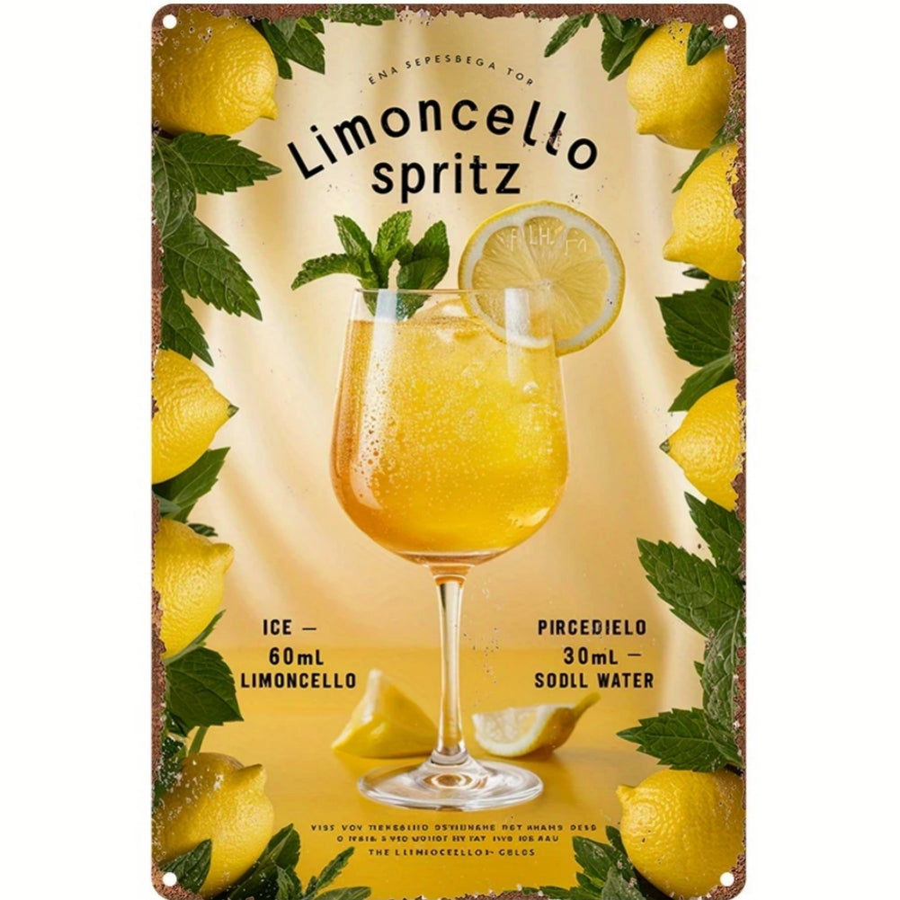 8x12 Funny Bar Metal Sign – Tin Wall Art for Home Bars & Man Caves | Tin & Time Co.#5087