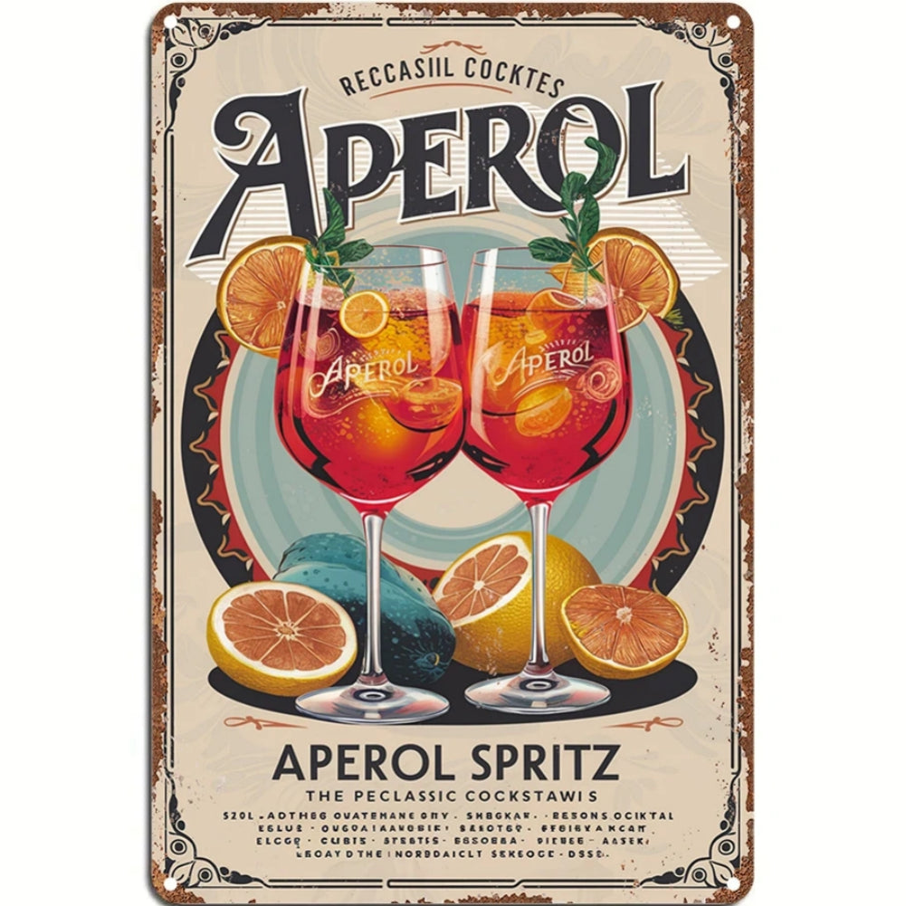 8x12 Funny Bar Metal Sign – Tin Wall Art for Home Bars & Man Caves | Tin & Time Co.#5089