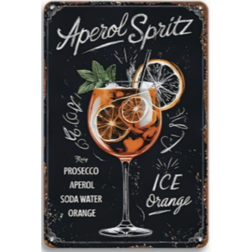 8x12 Funny Bar Metal Sign – Tin Wall Art for Home Bars & Man Caves | Wallcow #5105