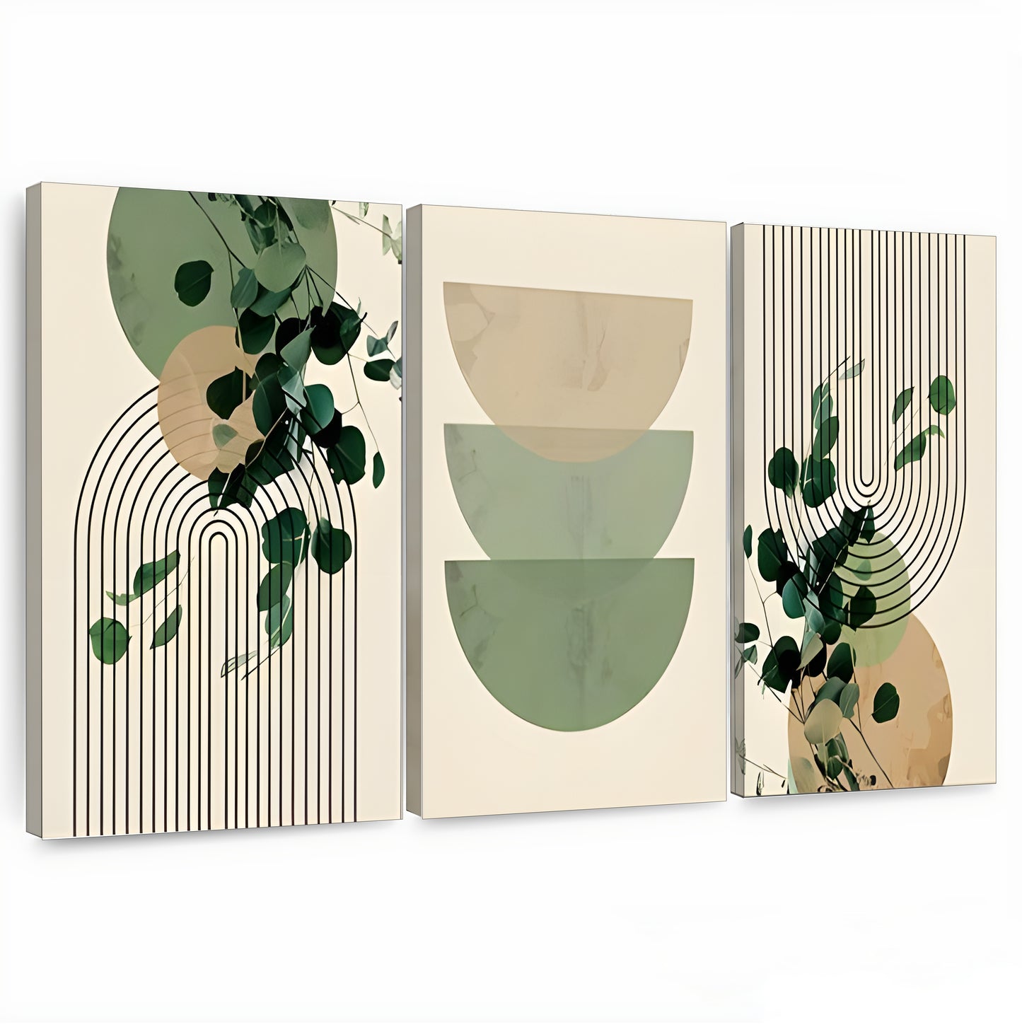 F018 Triptych Canvas – High-Quality Wall Art | Perfect for Living Room & Home Décor