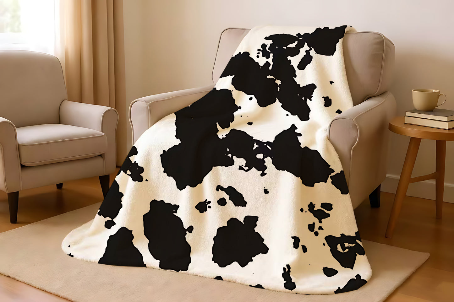 T0101 Flannel Blanket for Bed, Couch, Recliner & Travel - All-Season Comfort, -Pilling, Suitable for Adults and Teens