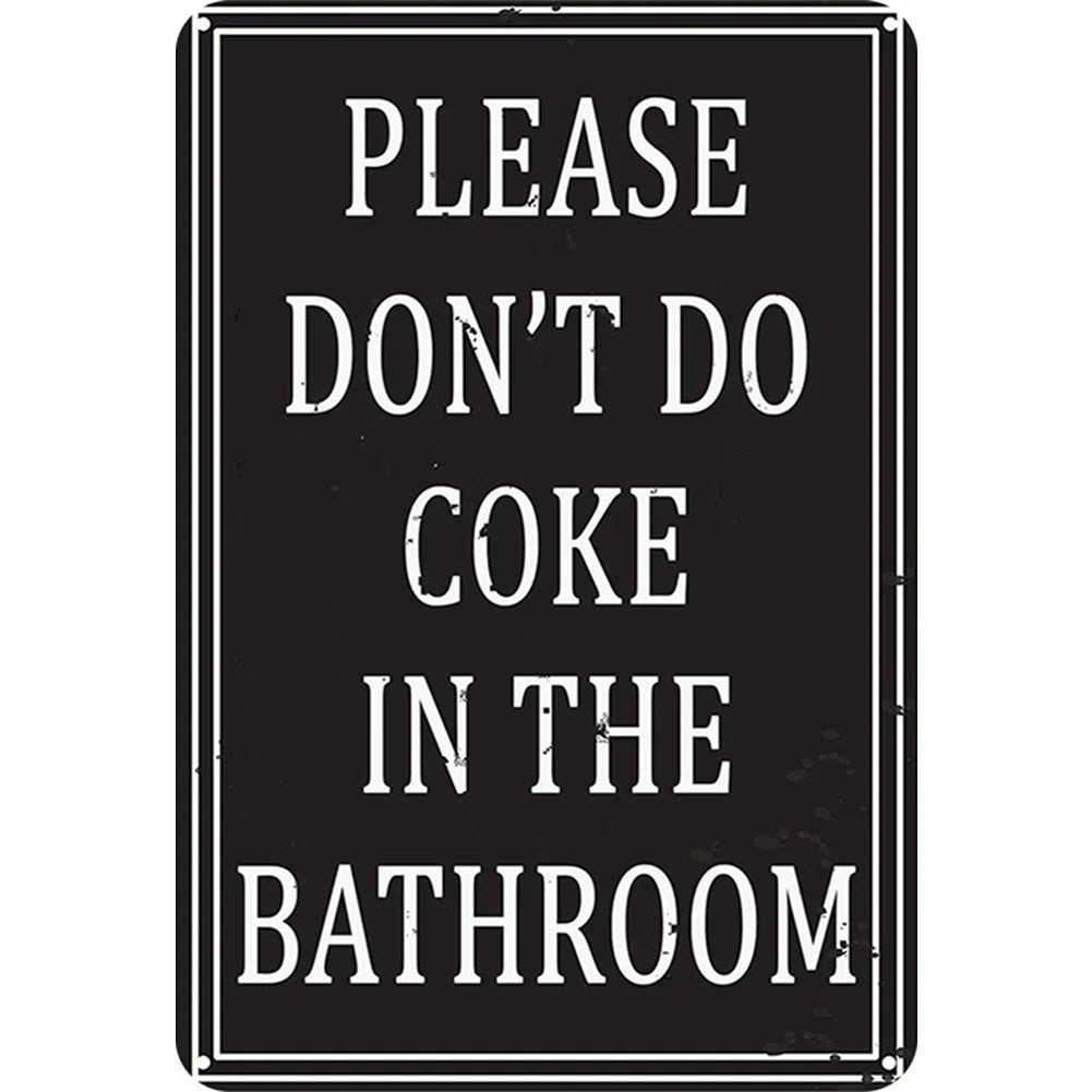 8x12 Warning Metal Sign – People Beyond This Point Metal Teneke Levha Duvar Dekoru |Tin & Time Co #A023