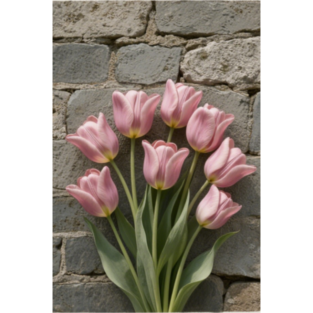 8x12 Beautuiful Flower Metal Sign – Vintage Tin Wall Art for Flower Lovers & Homes | Tin & Time Co. #C077