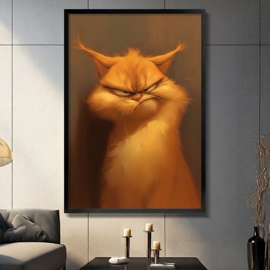 Grumpy Cat Wall Art: The Portrait Your Home Deserves