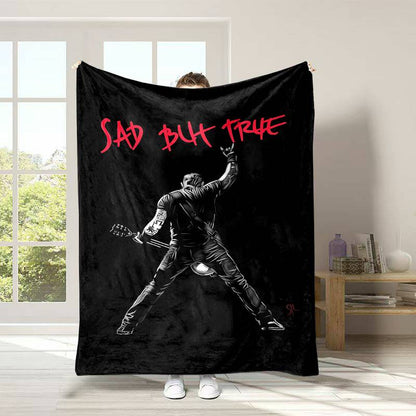 T016 Flannel Blanket for Bed, Couch, Recliner & Travel - All-Season Comfort, -Pilling, Suitable for Adults and Teens