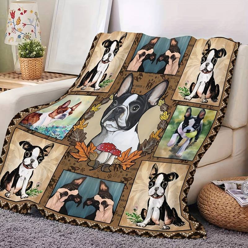 T014 Flannel Blanket for Bed, Couch, Recliner & Travel - All-Season Comfort, -Pilling, Suitable for Adults and Teens