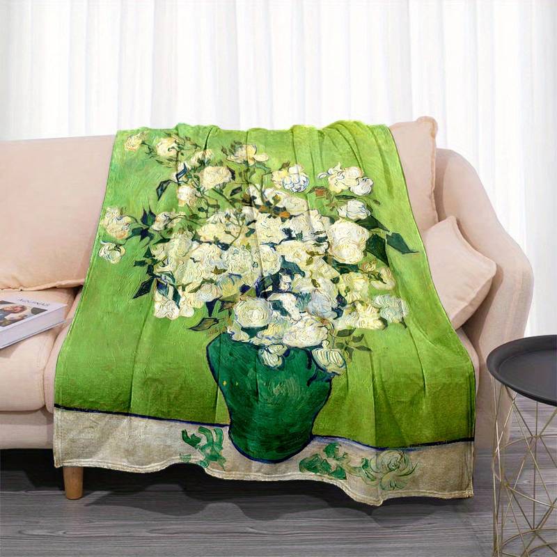 T017 Flannel Blanket for Bed, Couch, Recliner & Travel - All-Season Comfort, -Pilling, Suitable for Adults and Teens