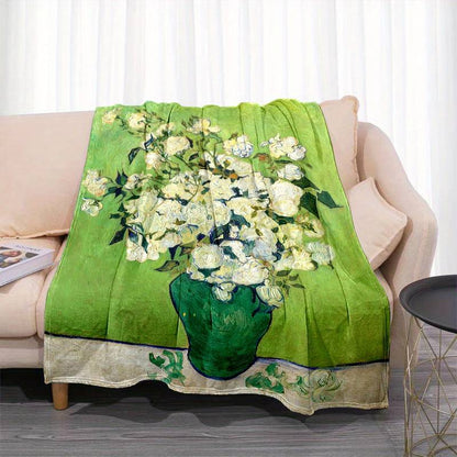 T017 Flannel Blanket for Bed, Couch, Recliner & Travel - All-Season Comfort, -Pilling, Suitable for Adults and Teens