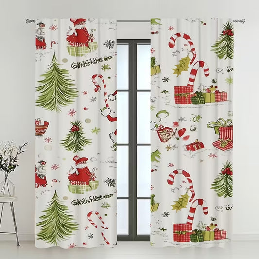 L008 Thermal Rod Pocket Curtain Panel – Room Darkening Linen Blend / Ideal for Bedroom, Living Room, Kitchen & Office