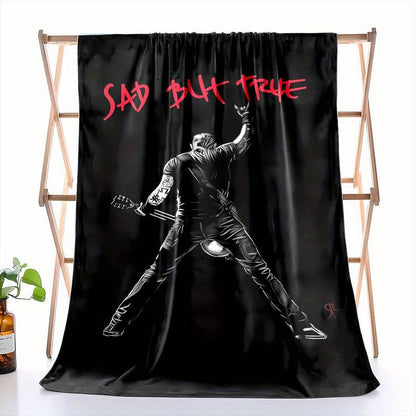 T016 Flannel Blanket for Bed, Couch, Recliner & Travel - All-Season Comfort, -Pilling, Suitable for Adults and Teens