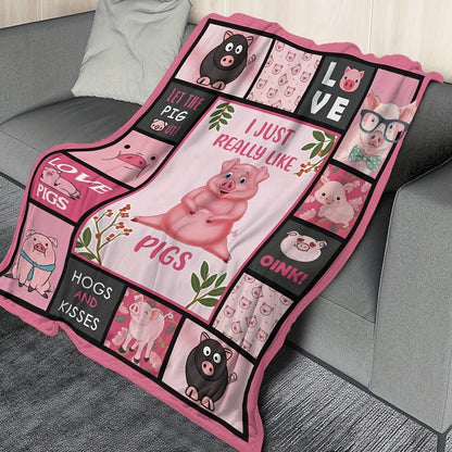 T023 Flannel Blanket for Bed, Couch, Recliner & Travel - All-Season Comfort, -Pilling, Suitable for Adults and Teens