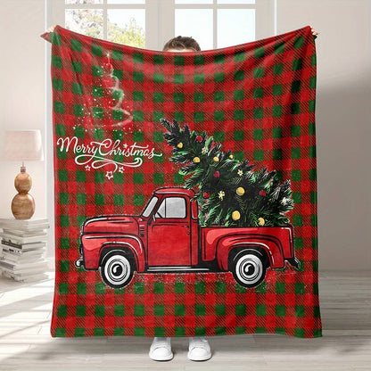 T024 Flannel Blanket for Bed, Couch, Recliner & Travel - All-Season Comfort, -Pilling, Suitable for Adults and Teens