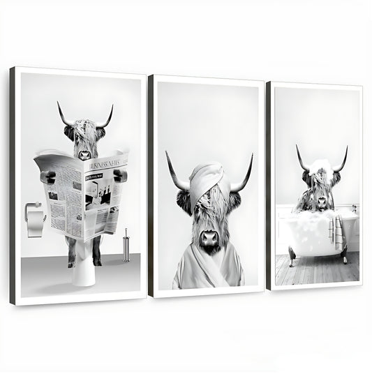 F014 Triptych Canvas – High-Quality Wall Art | Perfect for Living Room & Home Décor