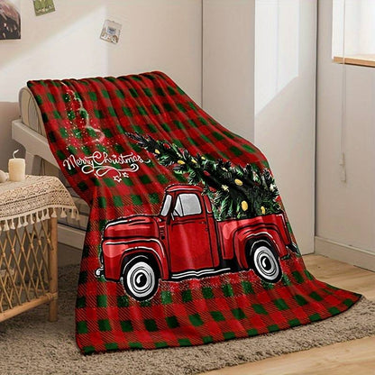 T024 Flannel Blanket for Bed, Couch, Recliner & Travel - All-Season Comfort, -Pilling, Suitable for Adults and Teens