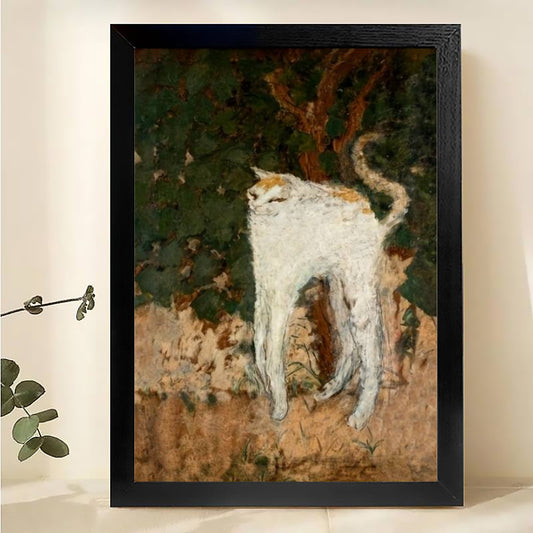 W025 Natural Wood Canvas – High-Quality Abstract Art | Perfect for Living Room & Office