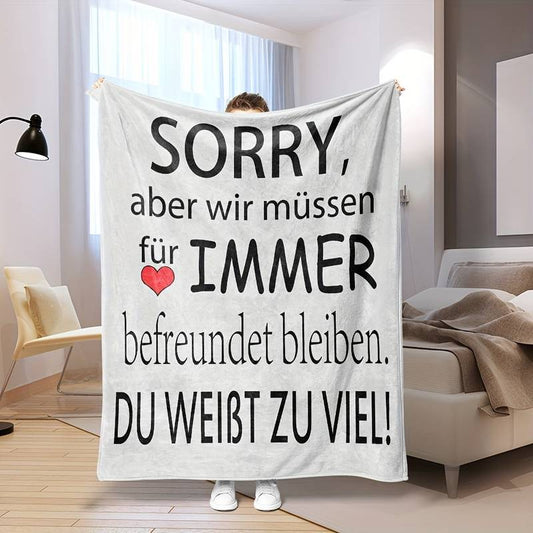 T025 Flannel Blanket for Bed, Couch, Recliner & Travel - All-Season Comfort, -Pilling, Suitable for Adults and Teens