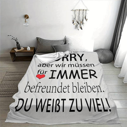 T025 Flannel Blanket for Bed, Couch, Recliner & Travel - All-Season Comfort, -Pilling, Suitable for Adults and Teens