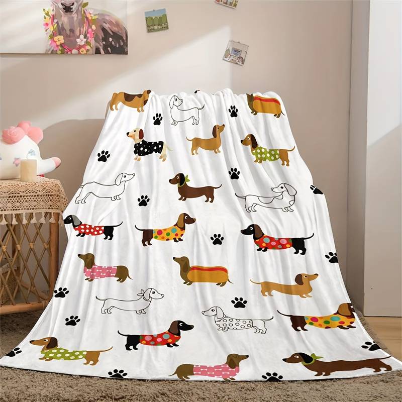 T028 Flannel Blanket for Bed, Couch, Recliner & Travel - All-Season Comfort, -Pilling, Suitable for Adults and Teens