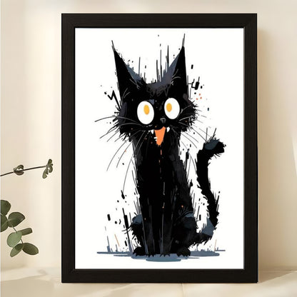 W312 Natural Wood Canvas – High-Quality Abstract Art | Perfect for Living Room & Office