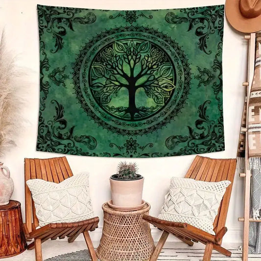 G006 Tapestry - Aesthetic Psychedelic Wall Hanging for Bedroom, Bohemian Wall Art for Living Room, Home Decoration