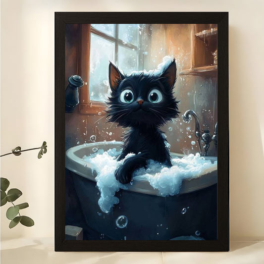 W311 Natural Wood Canvas – High-Quality Abstract Art | Perfect for Living Room & Office