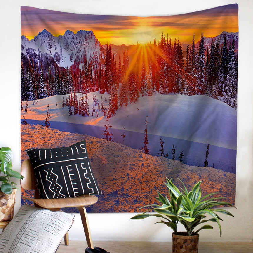 G001 Tapestry - Aesthetic Psychedelic Wall Hanging for Bedroom, Bohemian Wall Art for Living Room, Home Decoration