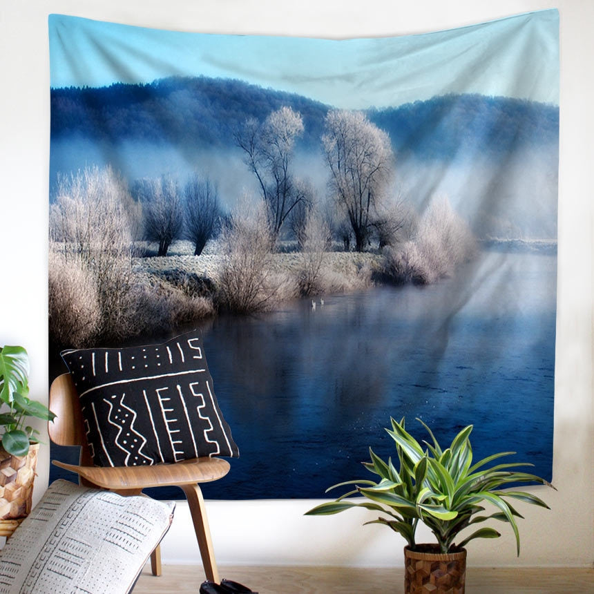 G008 Tapestry - Aesthetic Psychedelic Wall Hanging for Bedroom, Bohemian Wall Art for Living Room, Home Decoration