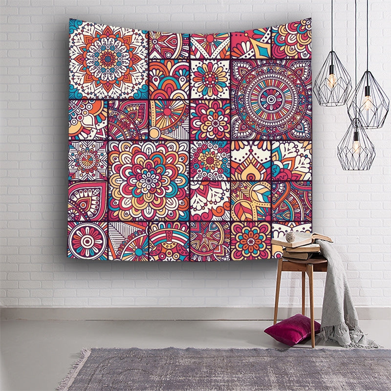 G009 Tapestry - Aesthetic Psychedelic Wall Hanging for Bedroom, Bohemian Wall Art for Living Room, Home Decoration