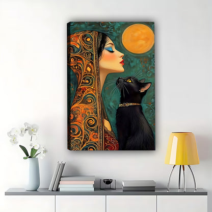 W480 Natural Wood Grain Canvas Decorative Painting – High-Quality Abstract Art | Ideal for Living Rooms and Offices