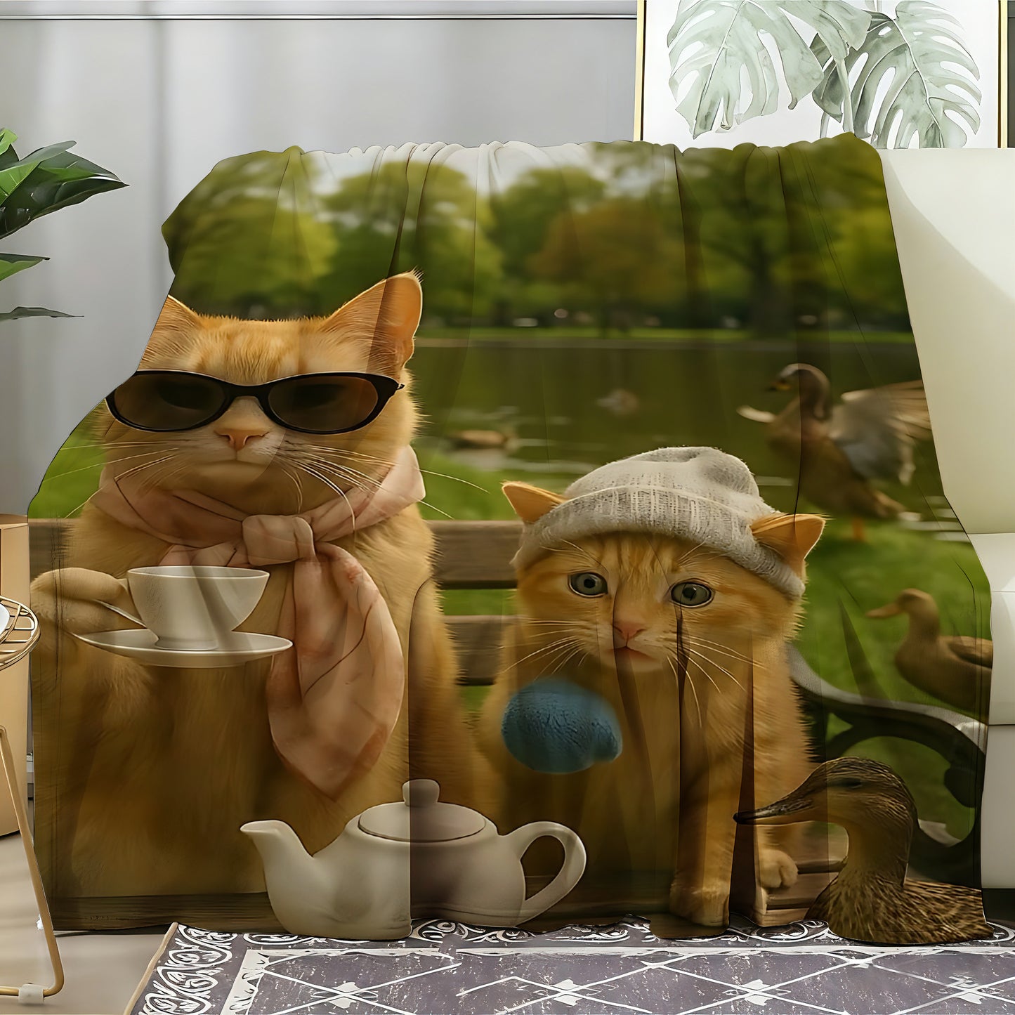 T061 Flannel Blanket for Bed, Couch, Recliner & Travel - All-Season Comfort, -Pilling, Suitable for Adults and Teens