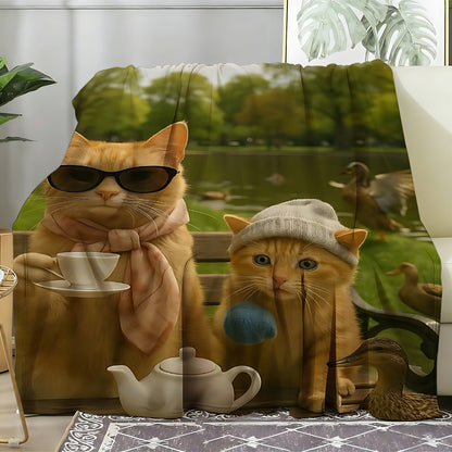 T061 Flannel Blanket for Bed, Couch, Recliner & Travel - All-Season Comfort, -Pilling, Suitable for Adults and Teens