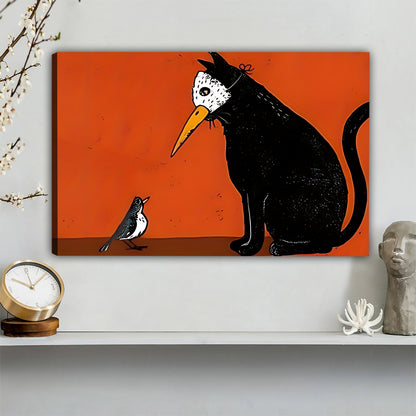 W383 Natural Wood Grain Canvas Decorative Painting – High-Quality Abstract Art | Ideal for Living Rooms and Offices