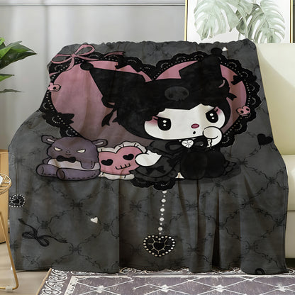 T076 Flannel Blanket for Bed, Couch, Recliner & Travel - All-Season Comfort, -Pilling, Suitable for Adults and Teens