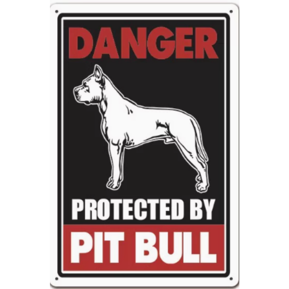 8x12 Funny Dog Metal Sign – Vintage Tin Wall Art for Pet Lovers & Homes | Tin & Time Co. #1063