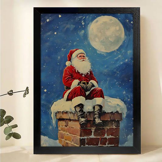 W372 Natural Wood Canvas – High-Quality Abstract Art | Perfect for Living Room & Office