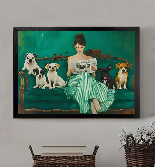 W170  Natural Wood Canvas – High-Quality Abstract Art | Perfect for Living Room & Office