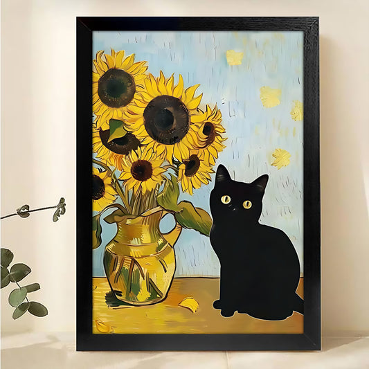 W346 Natural Wood Canvas – High-Quality Abstract Art | Perfect for Living Room & Office