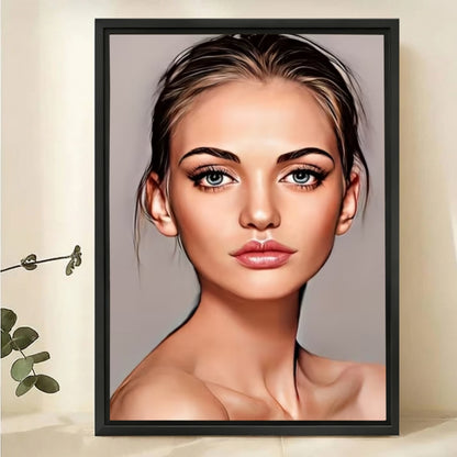 Custom Oil Painting Portrait from Photo - Personalized Canvas Art