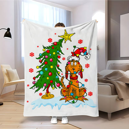 T079 Flannel Blanket for Bed, Couch, Recliner & Travel - All-Season Comfort, -Pilling, Suitable for Adults and Teens