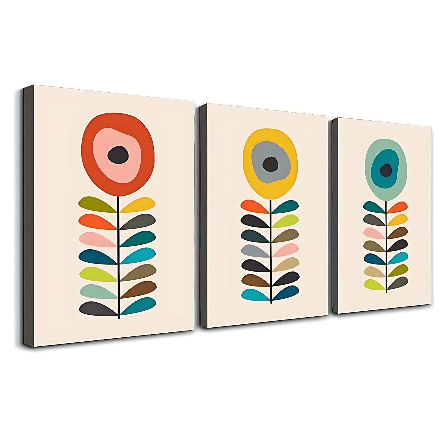 F001Triptych Canvas – High-Quality Wall Art | Perfect for Living Room & Home Décor