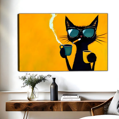 W427 Natural Wood Grain Canvas Decorative Painting – High-Quality Abstract Art | Ideal for Living Rooms and Offices
