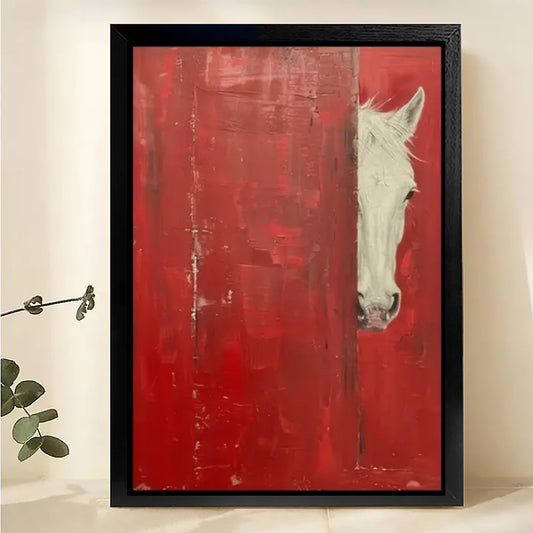 W093 Natural Wood Canvas – High-Quality Abstract Art | Perfect for Living Room & Office
