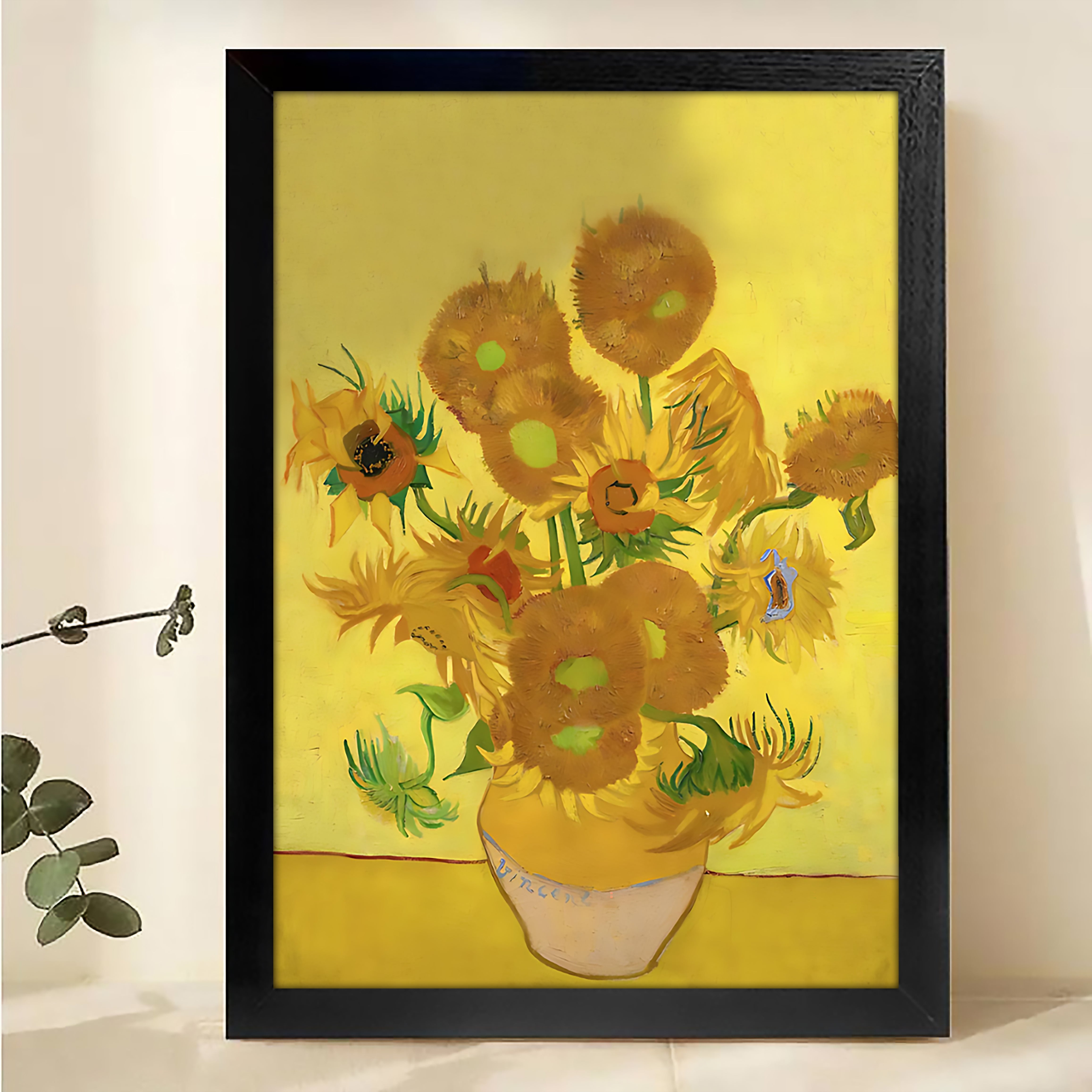W282 Natural Wood Canvas – High-Quality Abstract Art | Perfect for Liv ...
