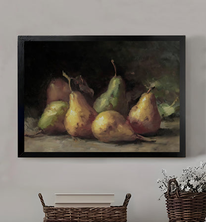 W420 Natural Wood Grain Canvas Decorative Painting – High-Quality Abstract Art | Ideal for Living Rooms and Offices